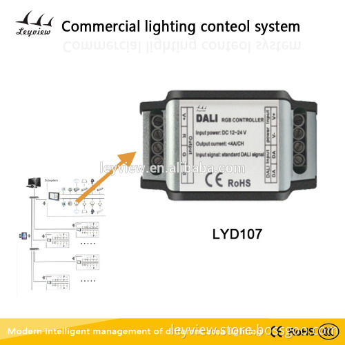 Hign responsibility and timley control dali auto lighting system for commercial lighting